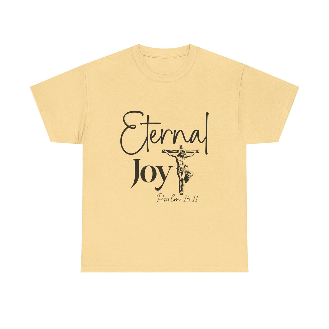 Eternal Joy Psalm 16 11-01 Unisex Heavy Cotton Tee
