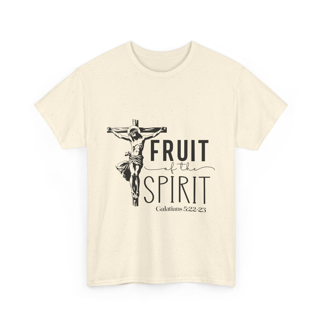 Fruit of the Spirit Galatians 5 22-23-01 Unisex Heavy Cotton Tee