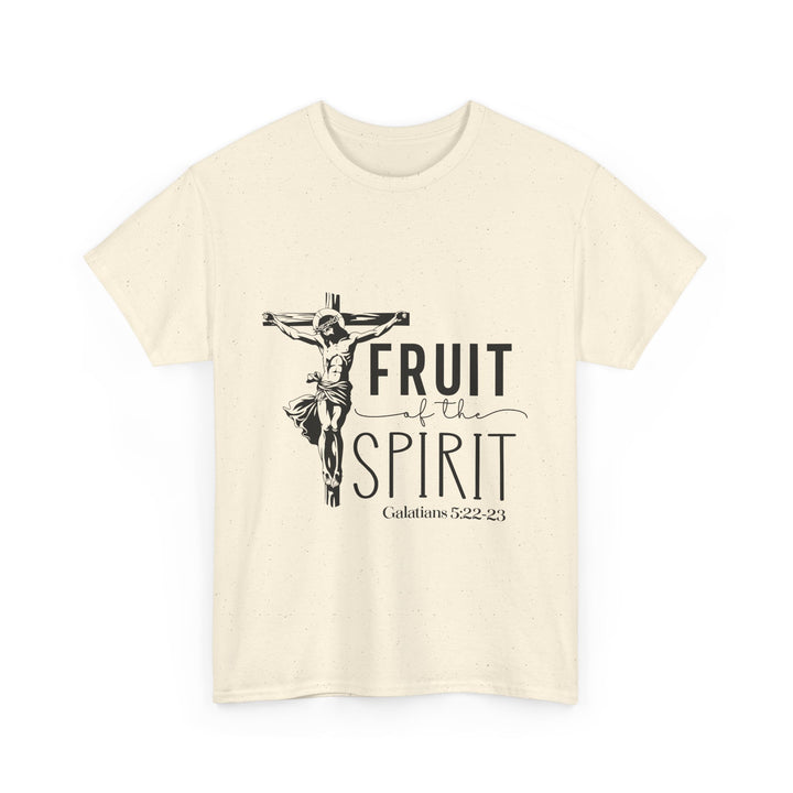 Fruit of the Spirit Galatians 5 22-23-01 Unisex Heavy Cotton Tee