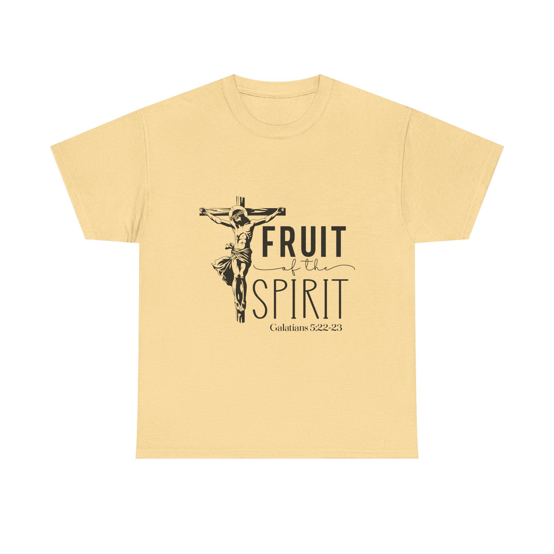 Fruit of the Spirit Galatians 5 22-23-01 Unisex Heavy Cotton Tee