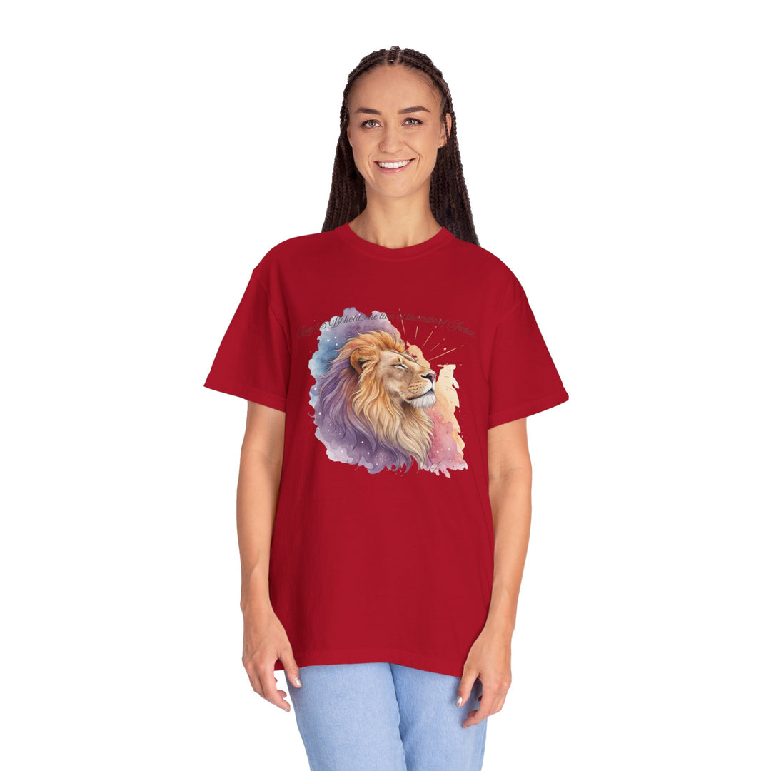 Unisex Garment Dyed T-Shirt Comfort Colors 1717 100% Ring-Spun Cotton Soft-Washed, Pre-Shrunk, Relaxed Fit Tee