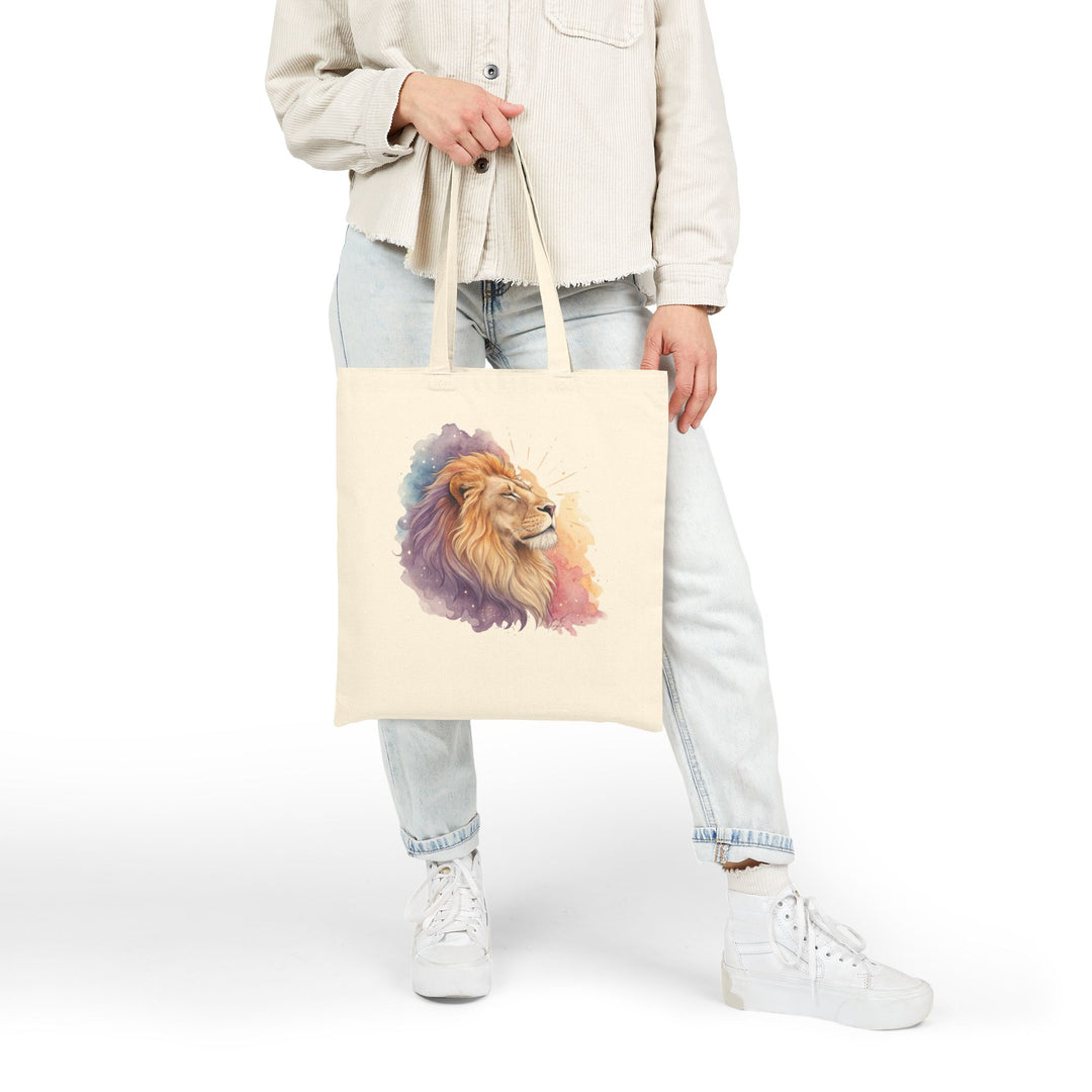Cotton Canvas Tote Bag 15" x 16", Heavy-Duty Fabric, Long Handles, Reusable & Eco-Friendly