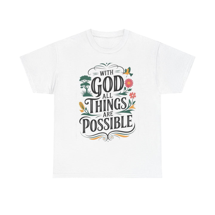 heavy cotton unisex tee