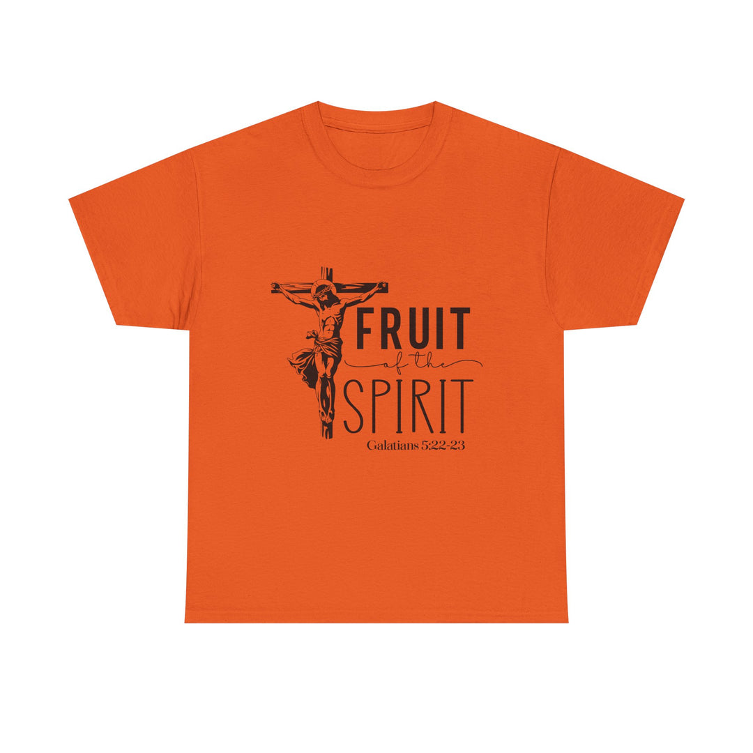 Fruit of the Spirit Galatians 5 22-23-01 Unisex Heavy Cotton Tee