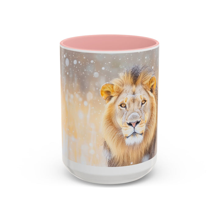 Golden Lion Stainless Accent Coffee Mug (11, 15oz)