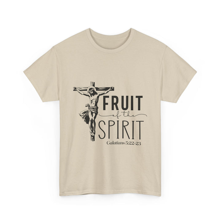Fruit of the Spirit Galatians 5 22-23-01 Unisex Heavy Cotton Tee