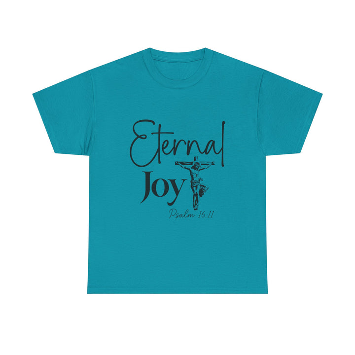 Eternal Joy Psalm 16 11-01 Unisex Heavy Cotton Tee