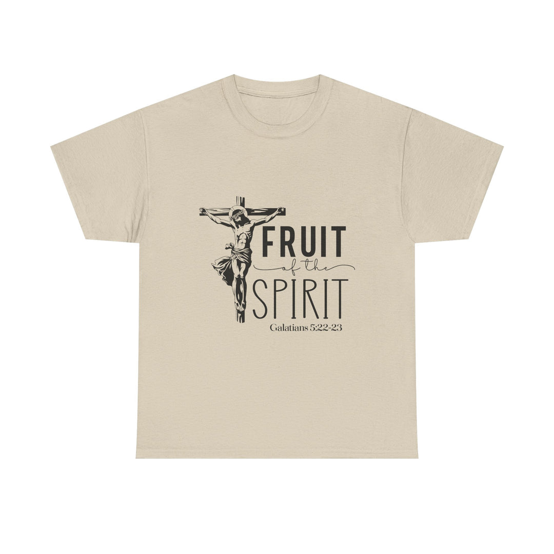 Fruit of the Spirit Galatians 5 22-23-01 Unisex Heavy Cotton Tee