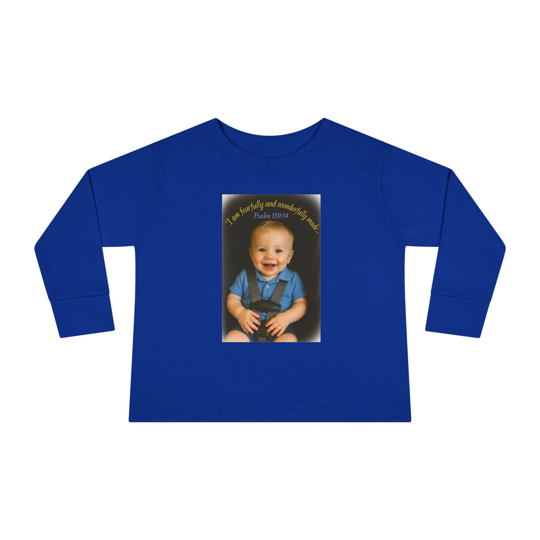 I am fearfally |Toddler Long Sleeve Tee