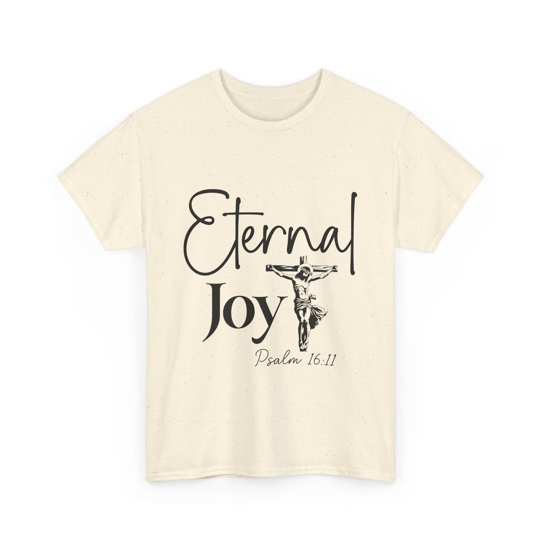 Eternal Joy Psalm 16 11-01 Unisex Heavy Cotton Tee