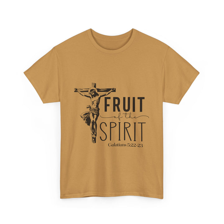 Fruit of the Spirit Galatians 5 22-23-01 Unisex Heavy Cotton Tee
