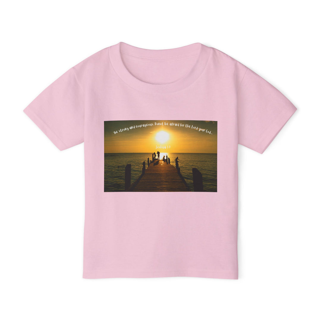 Be strong and courageous | Cotton™ Toddler T-shirt