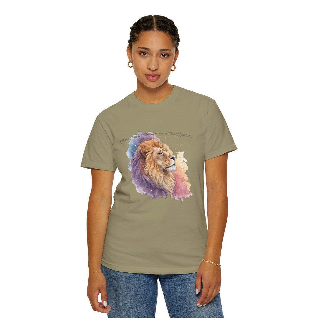 Unisex Garment Dyed T-Shirt Comfort Colors 1717 100% Ring-Spun Cotton Soft-Washed, Pre-Shrunk, Relaxed Fit Tee