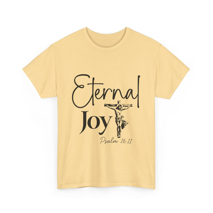Eternal Joy Psalm 16 11-01 Unisex Heavy Cotton Tee