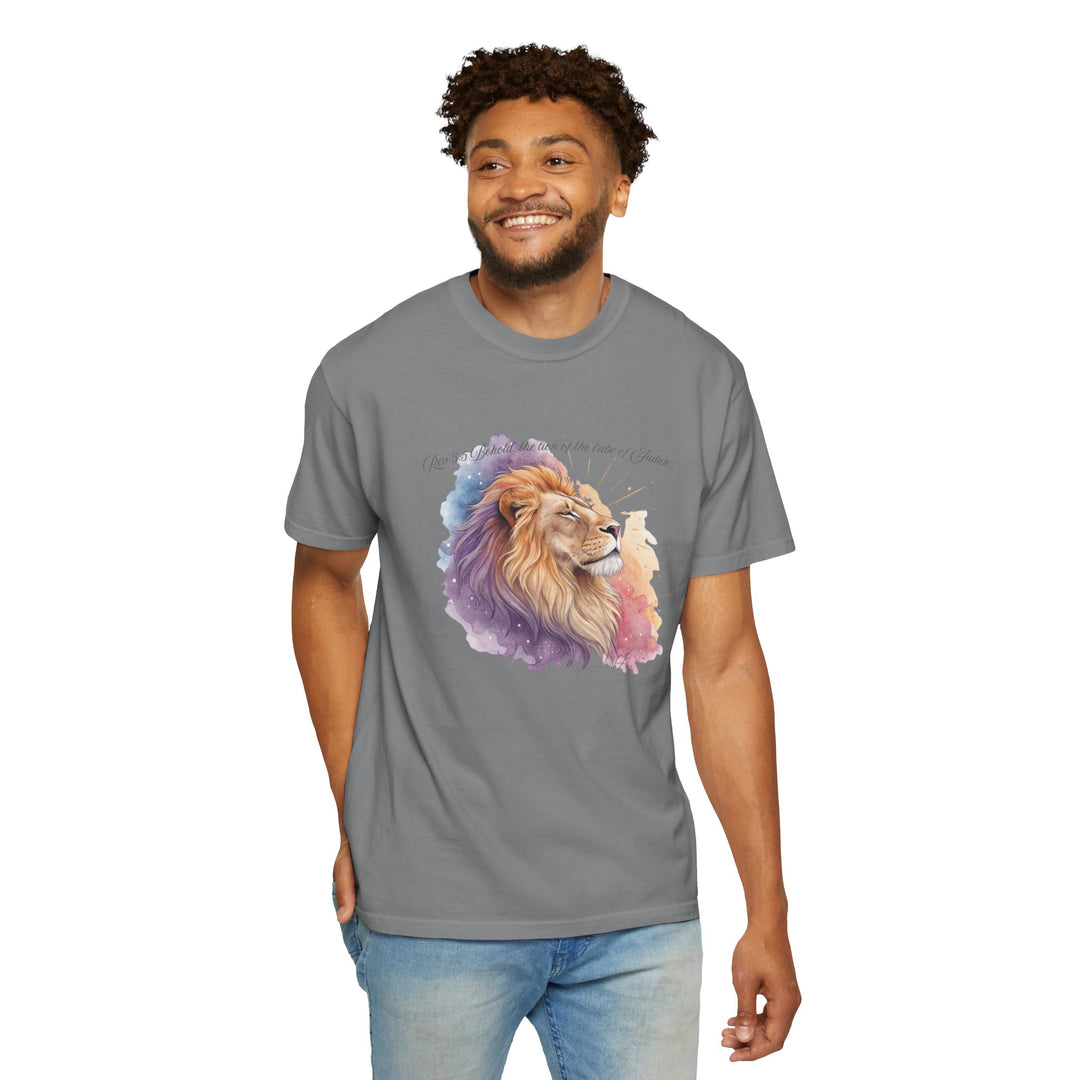 Unisex Garment Dyed T-Shirt Comfort Colors 1717 100% Ring-Spun Cotton Soft-Washed, Pre-Shrunk, Relaxed Fit Tee