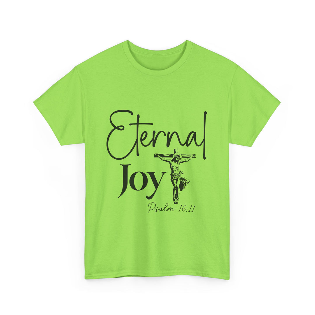 Eternal Joy Psalm 16 11-01 Unisex Heavy Cotton Tee