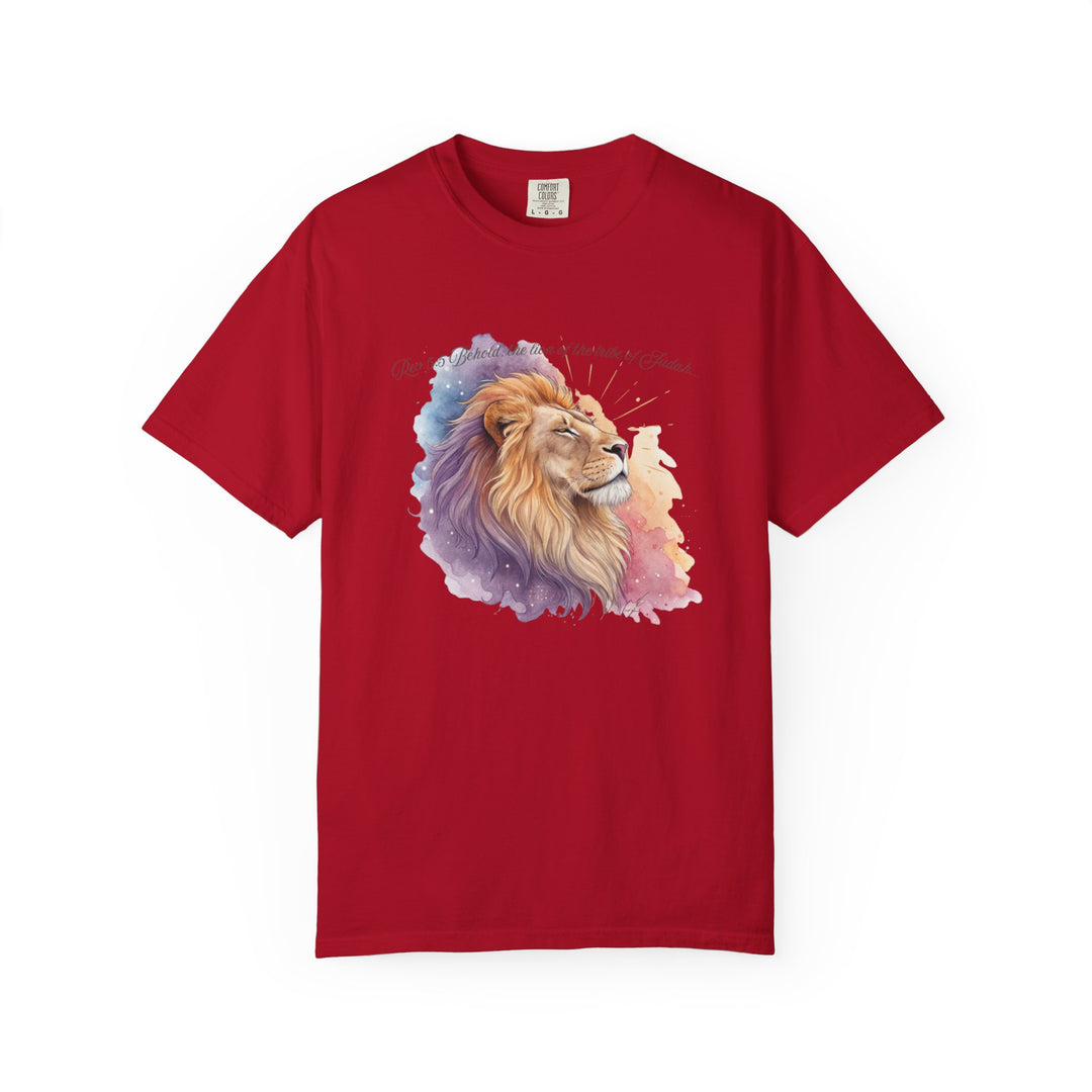 Unisex Garment Dyed T-Shirt Comfort Colors 1717 100% Ring-Spun Cotton Soft-Washed, Pre-Shrunk, Relaxed Fit Tee