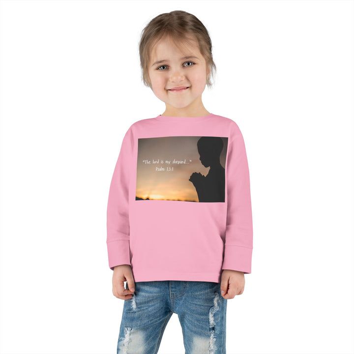 The lord is my shepard |Toddler Long Sleeve Tee