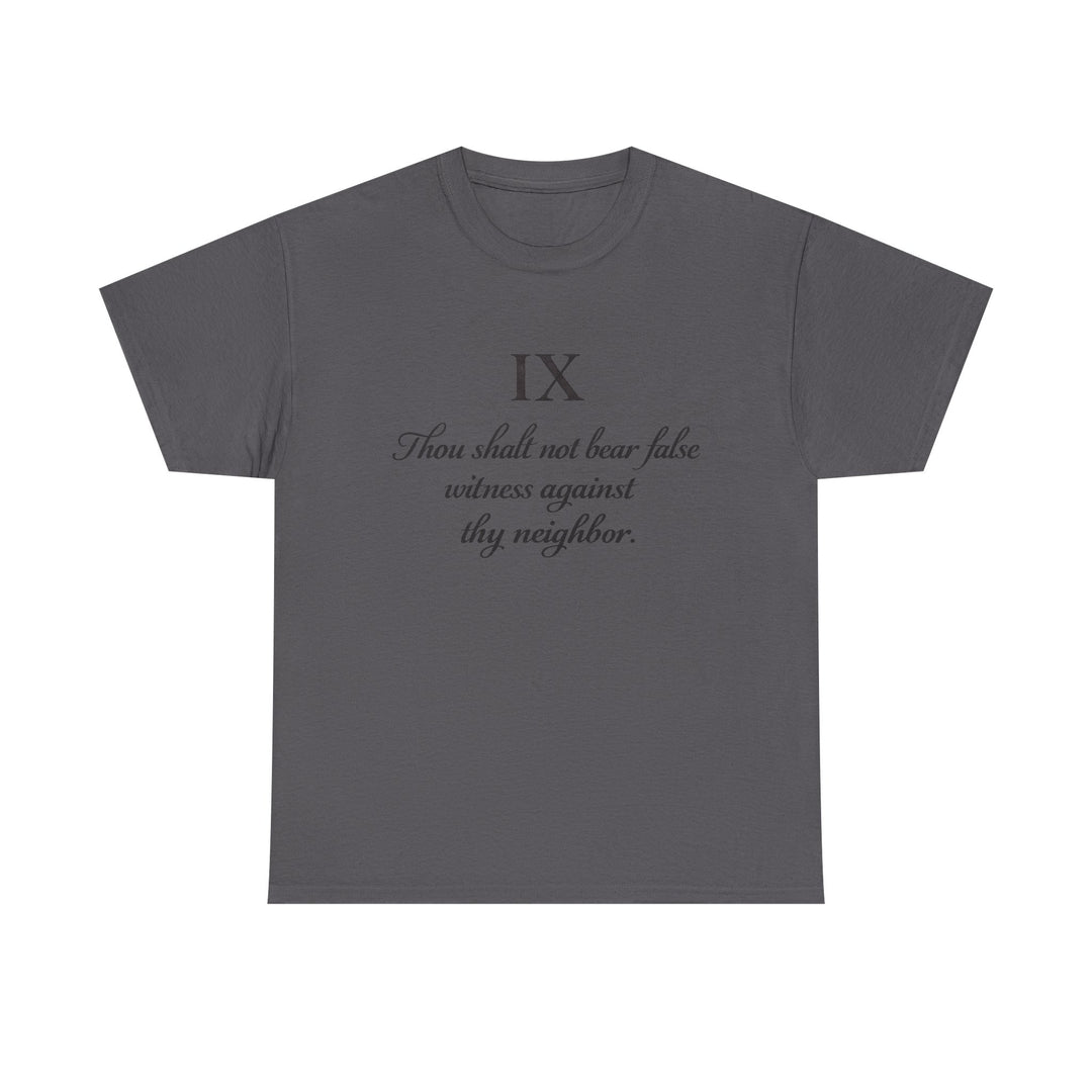 IX | Heavy Cotton Tee