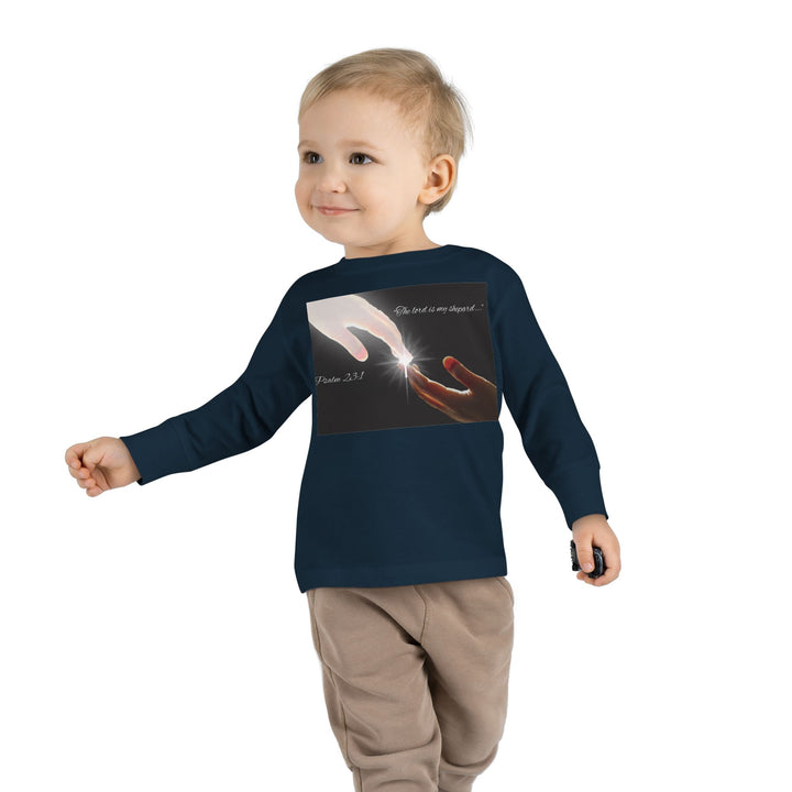 The lord is my shepard |Toddler Long Sleeve Tee