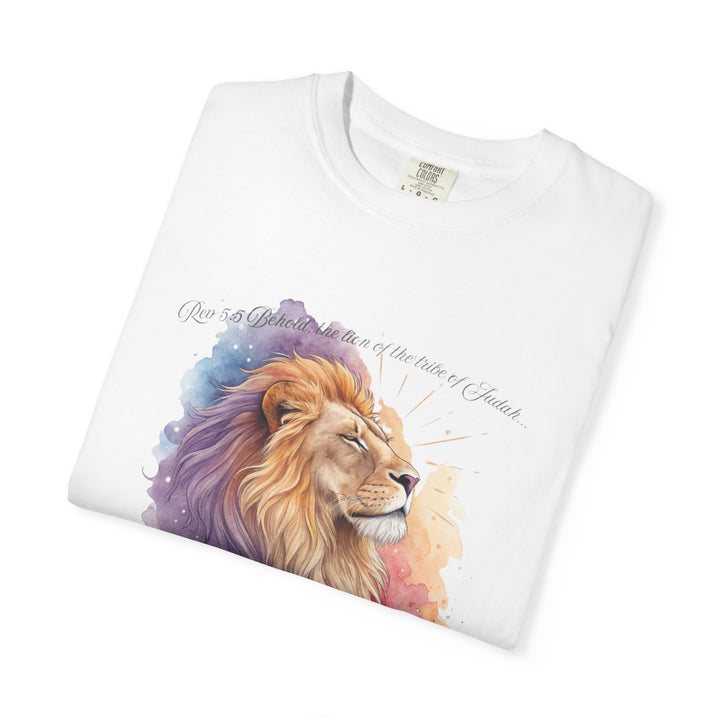 Unisex Garment Dyed T-Shirt Comfort Colors 1717 100% Ring-Spun Cotton Soft-Washed, Pre-Shrunk, Relaxed Fit Tee