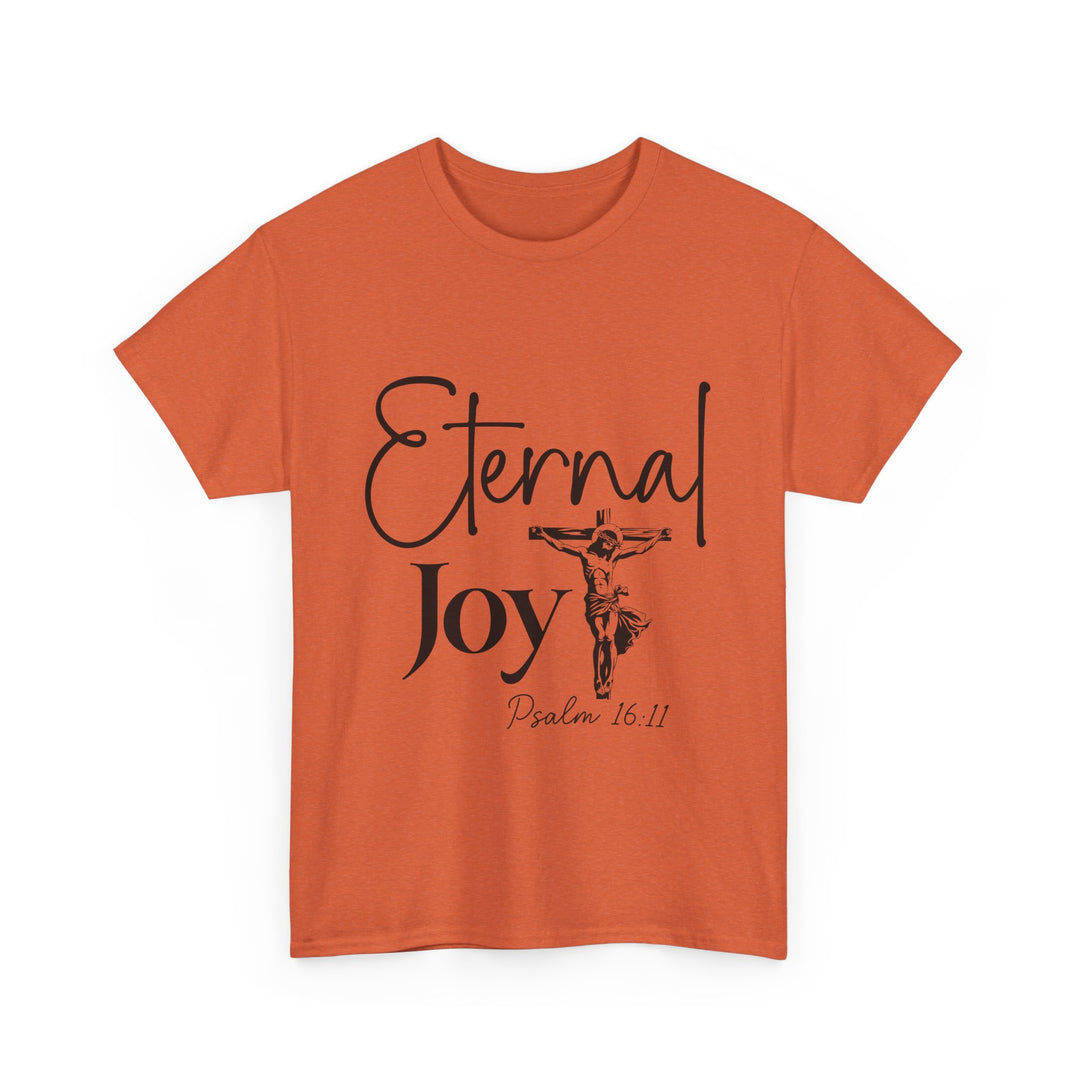 Eternal Joy Psalm 16 11-01 Unisex Heavy Cotton Tee