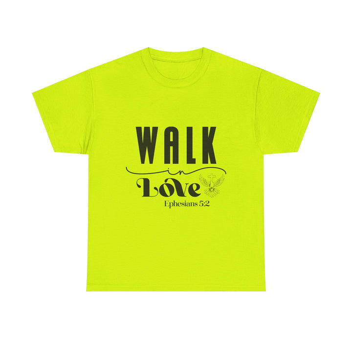 Walk in Love Ephesians 5 2-01 Unisex Heavy Cotton Tee