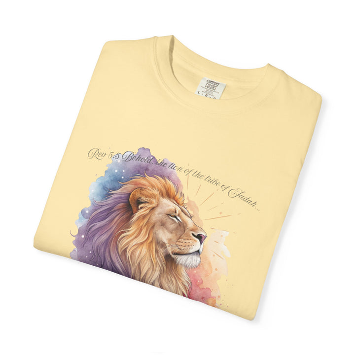 Unisex Garment Dyed T-Shirt Comfort Colors 1717 100% Ring-Spun Cotton Soft-Washed, Pre-Shrunk, Relaxed Fit Tee