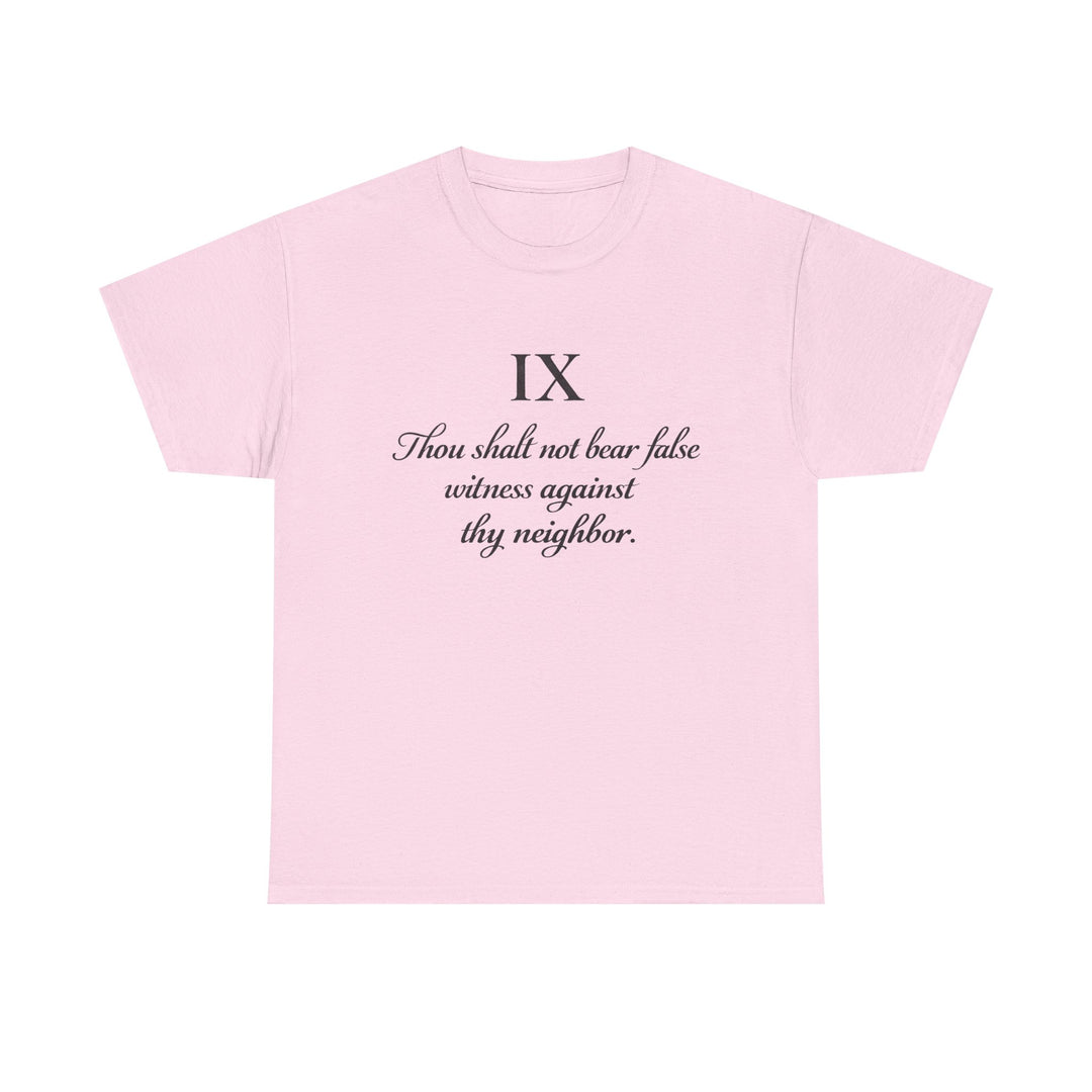 IX | Heavy Cotton Tee