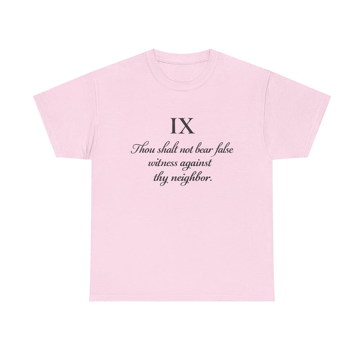IX | Heavy Cotton Tee
