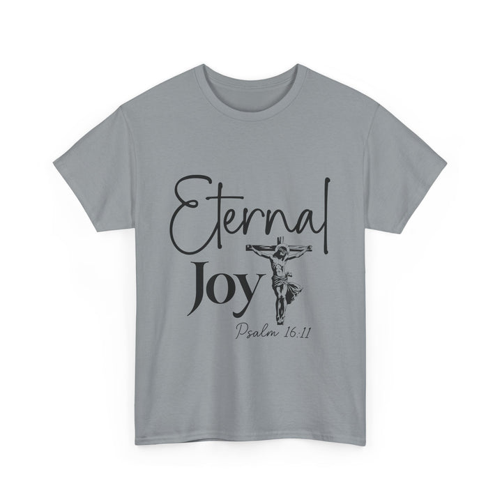 Eternal Joy Psalm 16 11-01 Unisex Heavy Cotton Tee