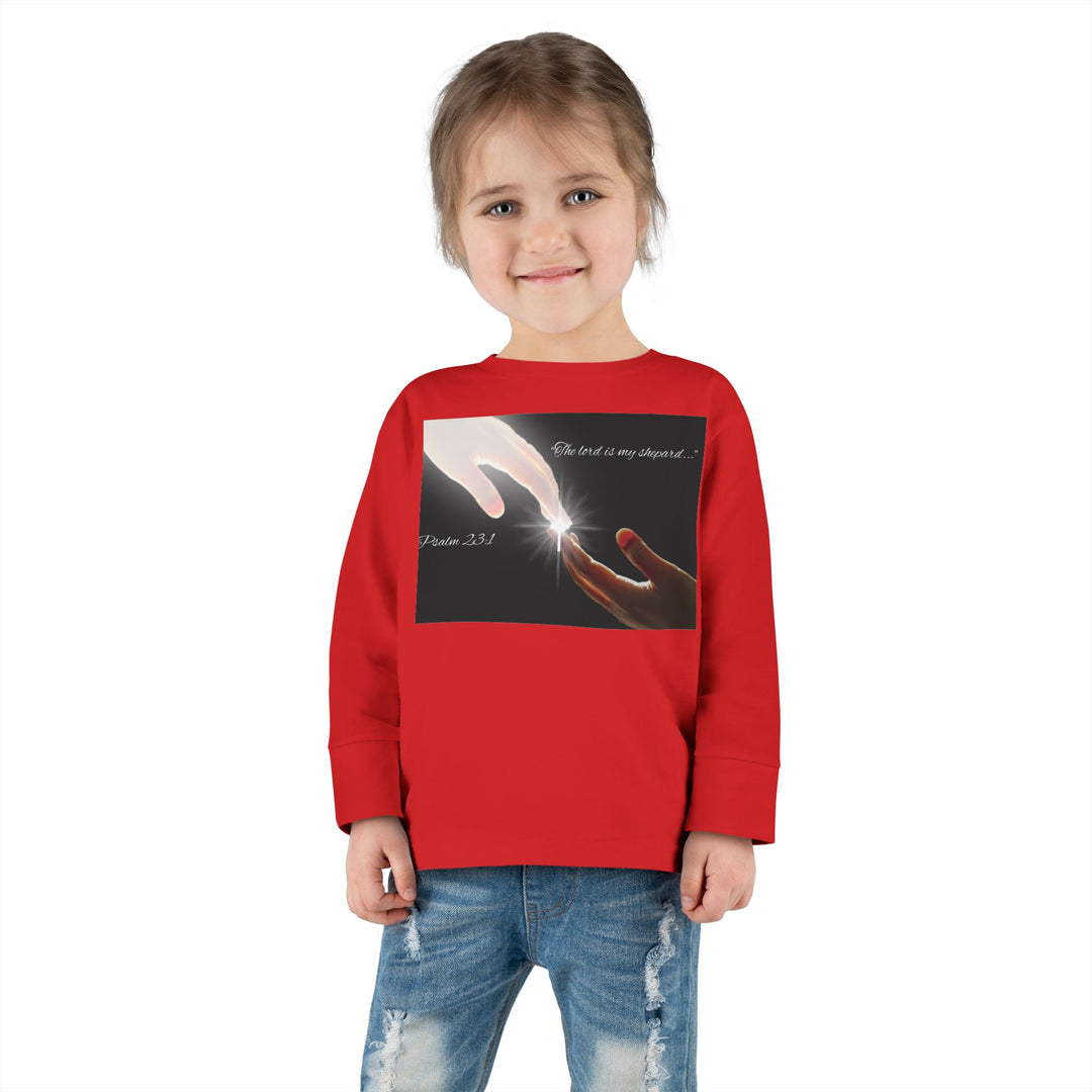 The lord is my shepard |Toddler Long Sleeve Tee