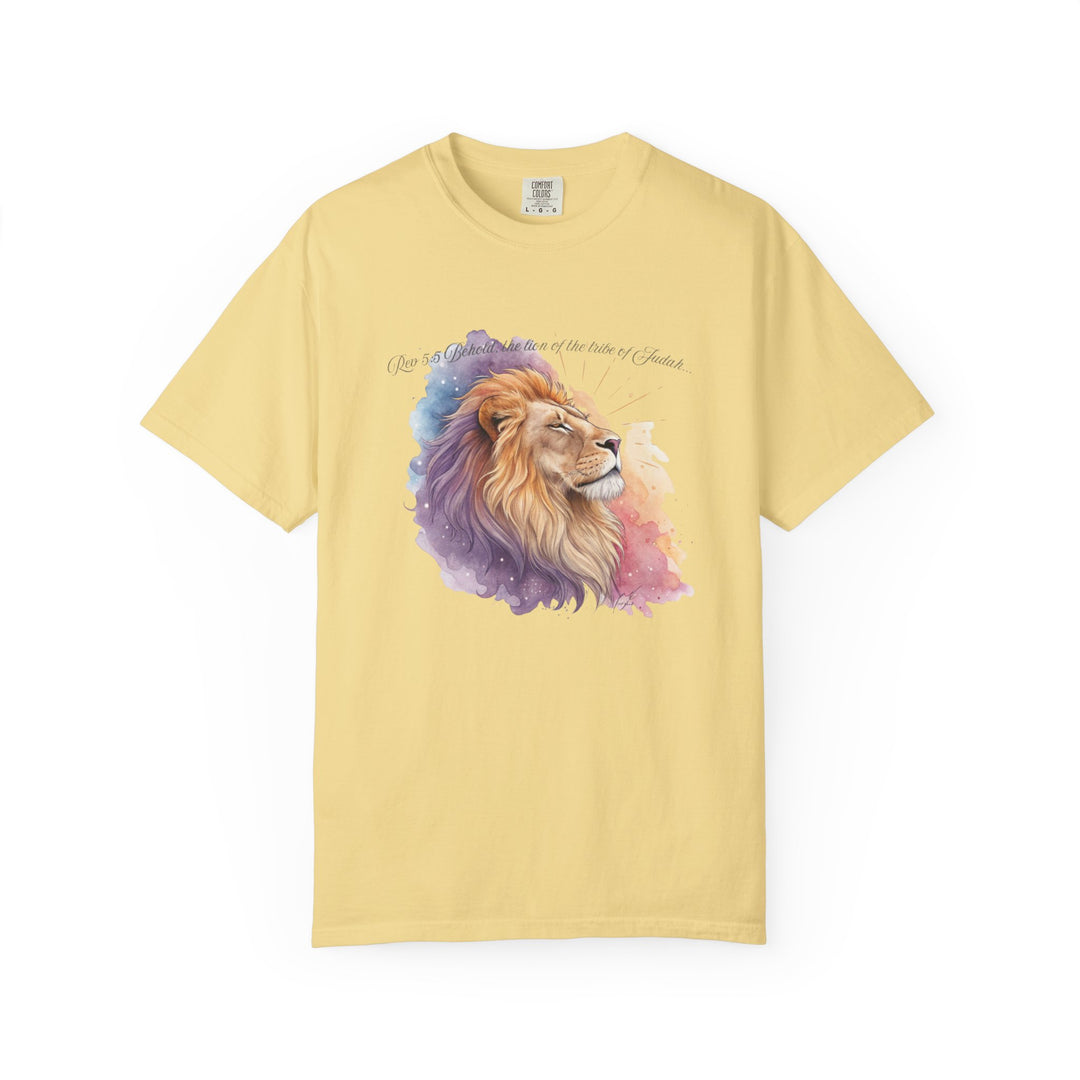 Unisex Garment Dyed T-Shirt Comfort Colors 1717 100% Ring-Spun Cotton Soft-Washed, Pre-Shrunk, Relaxed Fit Tee