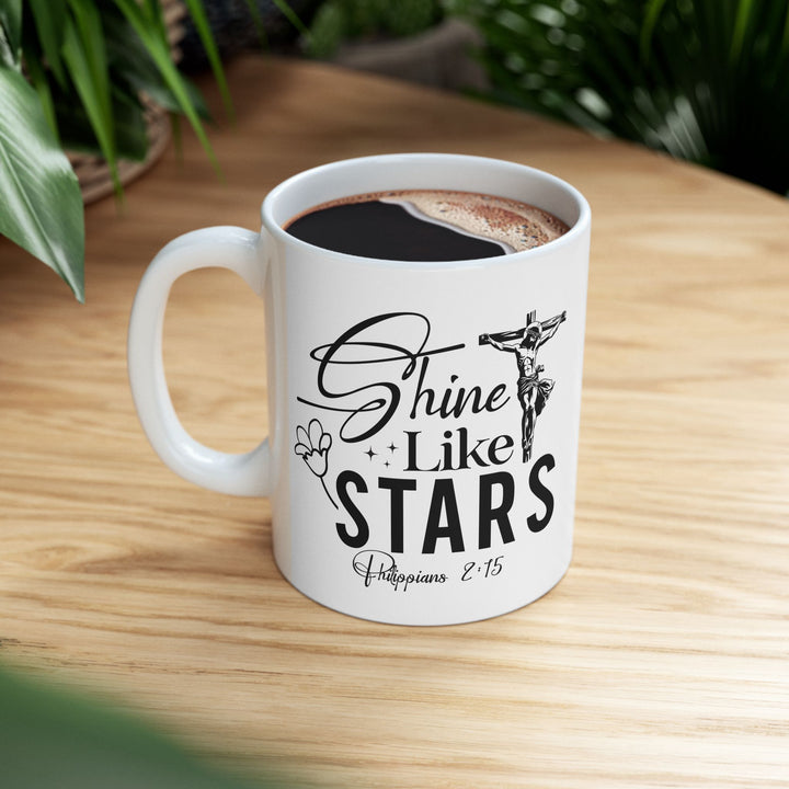 Shine Like Stars Philippians 2 15-01 Ceramic Mug, (11oz, 15oz)