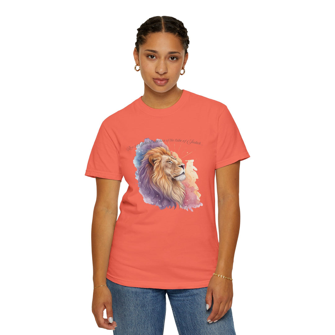 Unisex Garment Dyed T-Shirt Comfort Colors 1717 100% Ring-Spun Cotton Soft-Washed, Pre-Shrunk, Relaxed Fit Tee