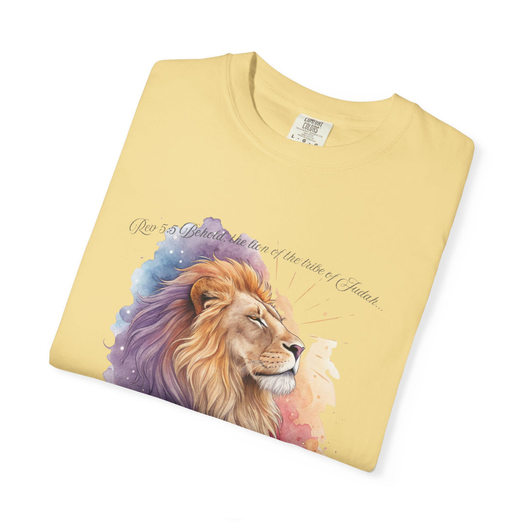 Unisex Garment Dyed T-Shirt Comfort Colors 1717 100% Ring-Spun Cotton Soft-Washed, Pre-Shrunk, Relaxed Fit Tee