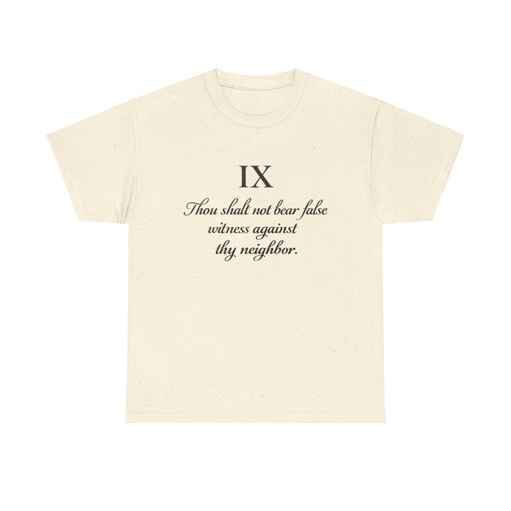 IX | Heavy Cotton Tee