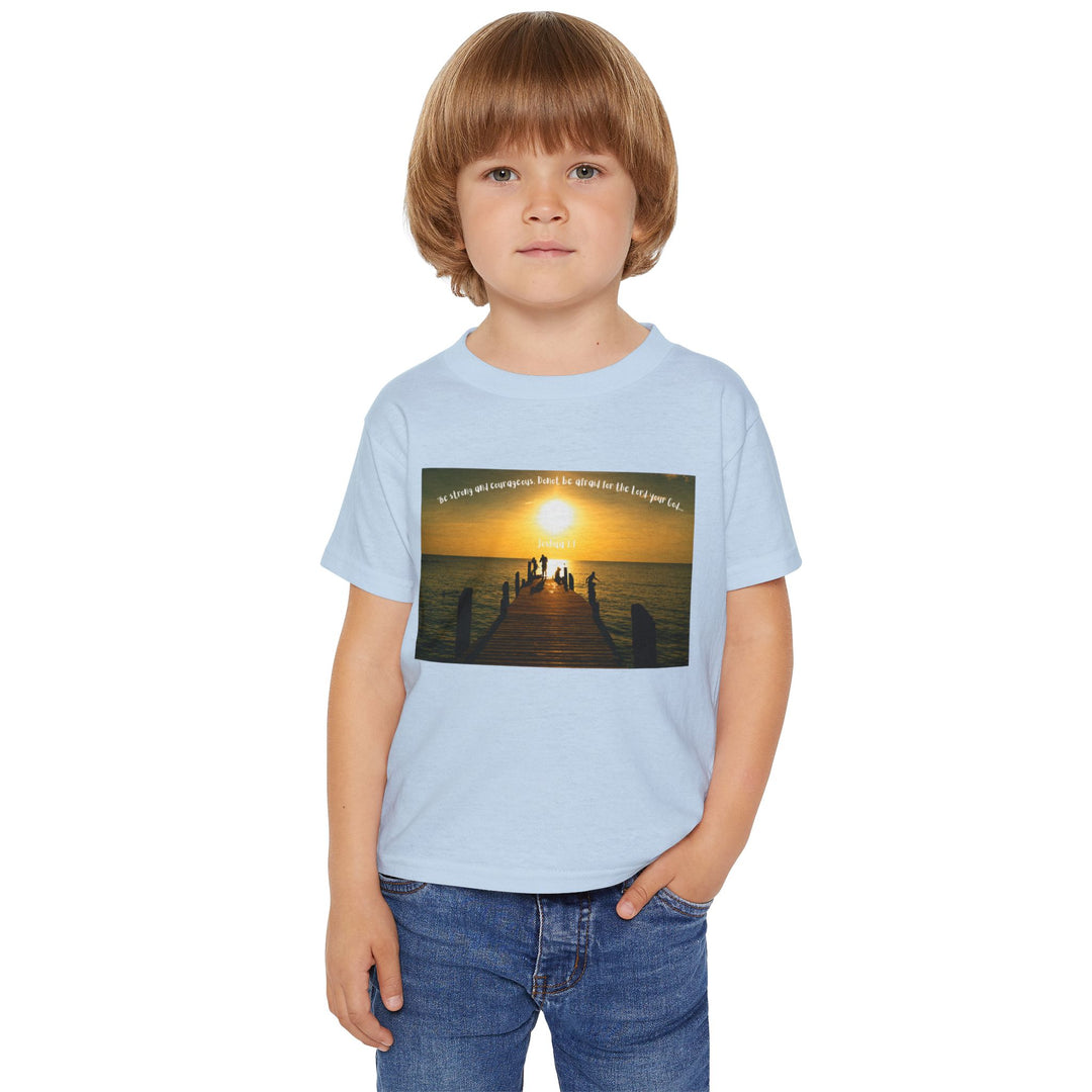 Be strong and courageous | Cotton™ Toddler T-shirt