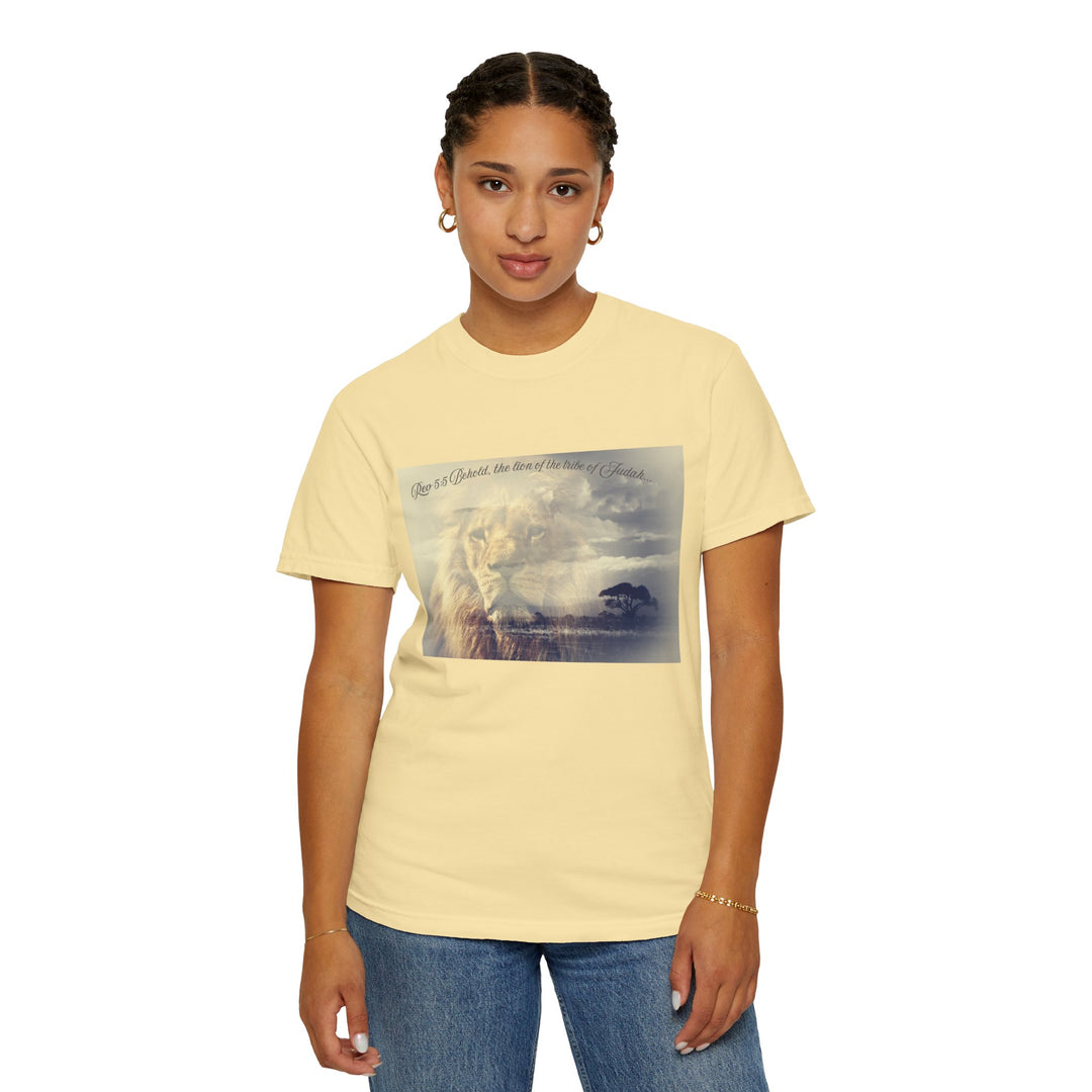 Unisex Garment-Dyed T-Shirt – Comfort Colors 1717 – 100% Ring-Spun Cotton Tee  Soft-Washed Relaxed Fit – Pre-Shrunk USA Cotton