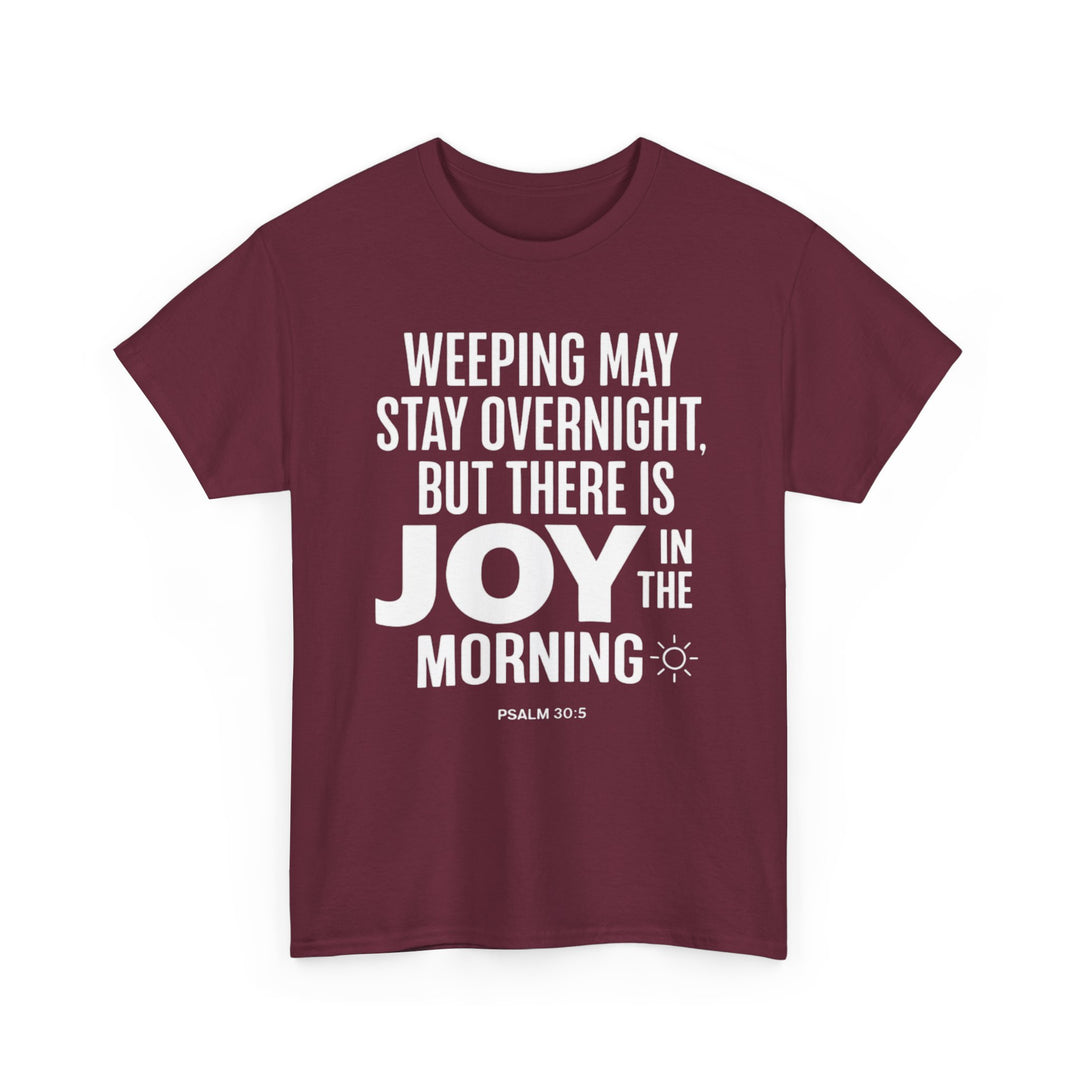 Weeping may stay overnight |  Heavy Cotton Tee