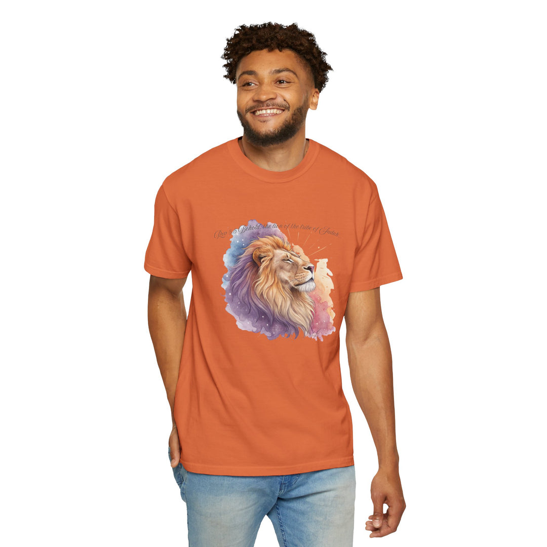 Unisex Garment Dyed T-Shirt Comfort Colors 1717 100% Ring-Spun Cotton Soft-Washed, Pre-Shrunk, Relaxed Fit Tee