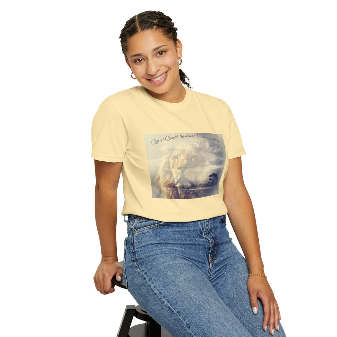 Unisex Garment-Dyed T-Shirt – Comfort Colors 1717 – 100% Ring-Spun Cotton Tee  Soft-Washed Relaxed Fit – Pre-Shrunk USA Cotton