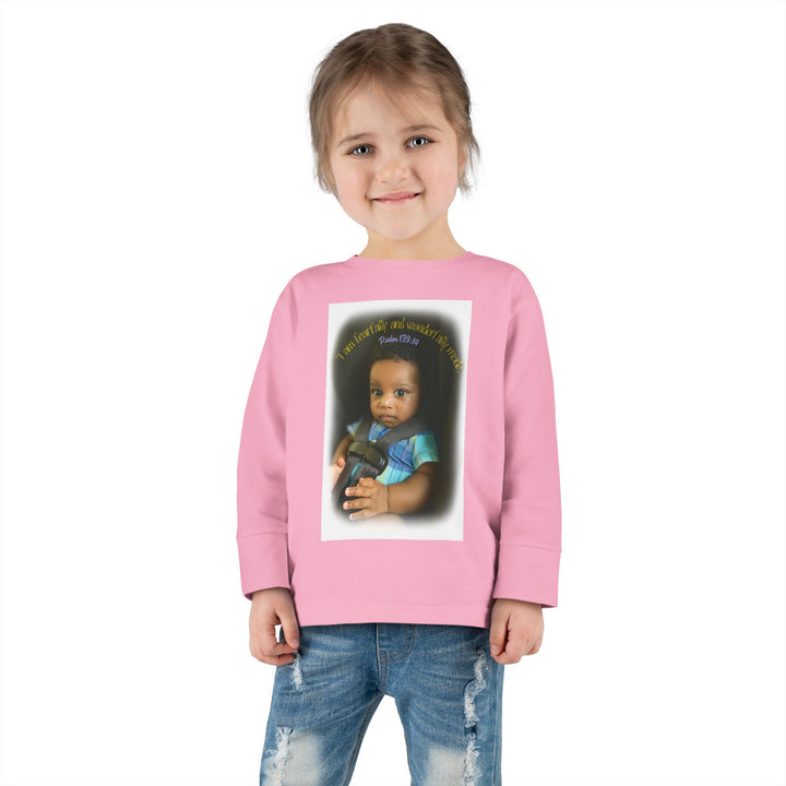 I am fearfally |Toddler Long Sleeve Tee