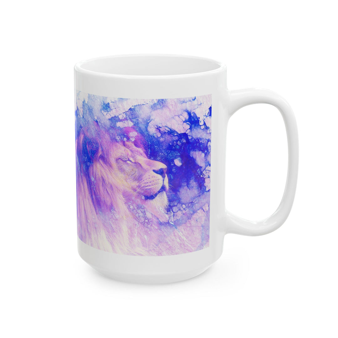 Watercolor Lion Mug