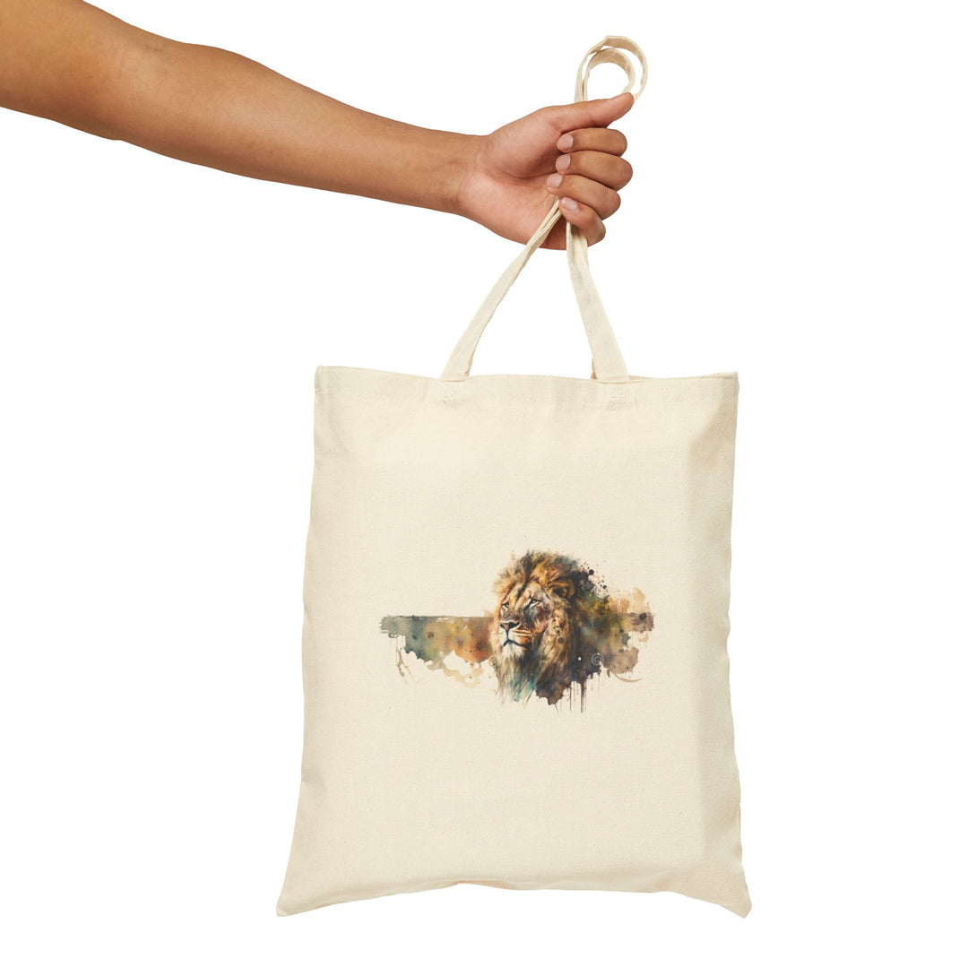 Cotton Canvas Tote Bag – Heavy-Duty 100% Cotton – Reusable Shopping & Everyday Tote – 15x16" with Long Handles – Natural or Black