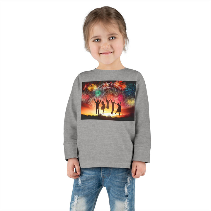You are the light of the world |Toddler Long Sleeve Tee