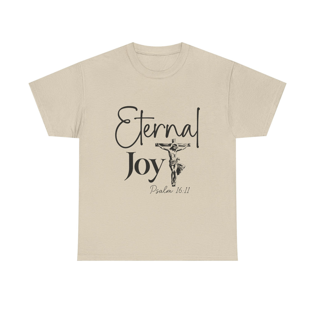 Eternal Joy Psalm 16 11-01 Unisex Heavy Cotton Tee