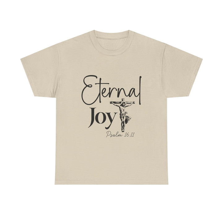 Eternal Joy Psalm 16 11-01 Unisex Heavy Cotton Tee