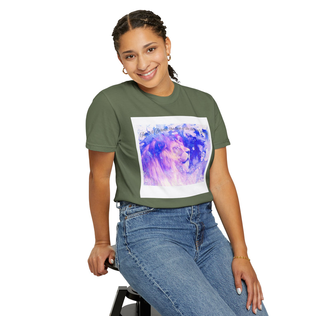 Unisex Garment-Dyed T-Shirt – Comfort Colors 1717 – 100% Ring-Spun Cotton – Soft-Washed Relaxed Fit – Pre-Shrunk Customizable Tee