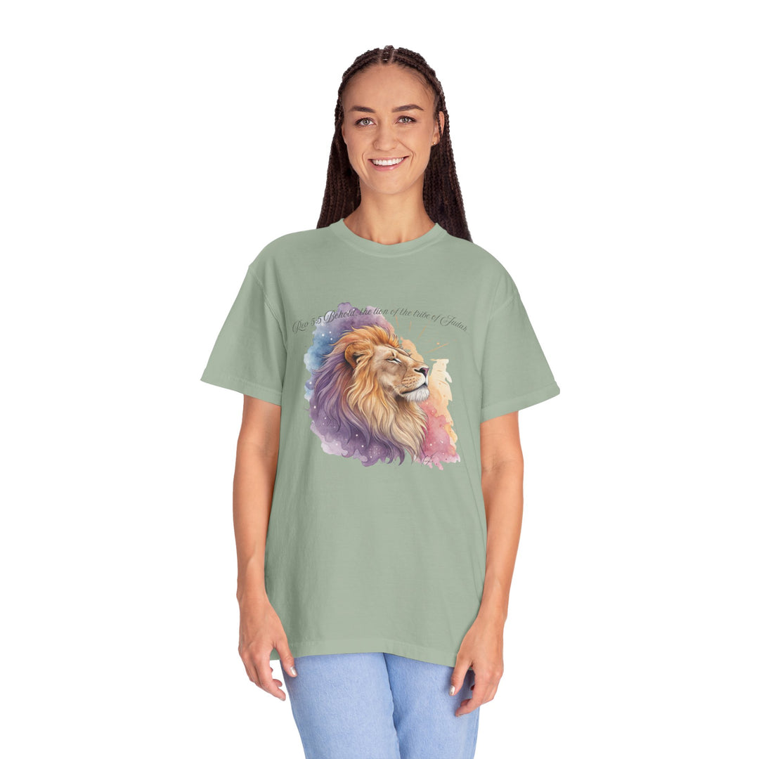 Unisex Garment Dyed T-Shirt Comfort Colors 1717 100% Ring-Spun Cotton Soft-Washed, Pre-Shrunk, Relaxed Fit Tee